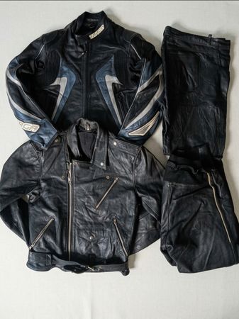 Premium leather jackets and pants