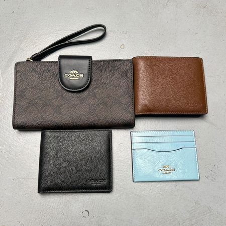 Coach card cases and Wallets