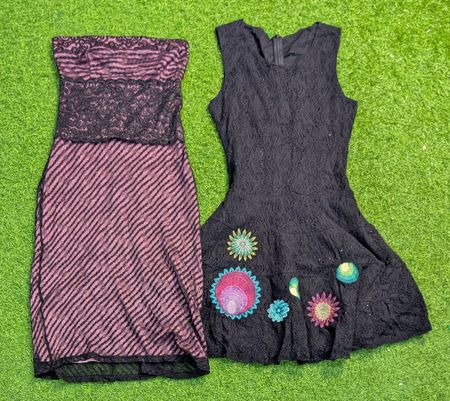 7320 - Robe Mini et Midi de Style Y2K