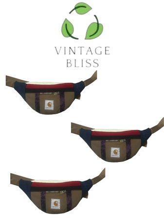 Upcycled Carhartt Waist Bag | Handmade Crossbody Belt Bag | Sustainable Vintage