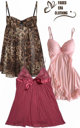 Y2K Strap Babydoll Slip Dress
