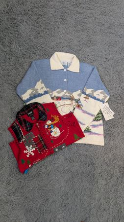 ***Christmas Sweaters – Festive Winter Knitwear Mix