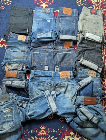 Jeans Selvedge Vintage Brands