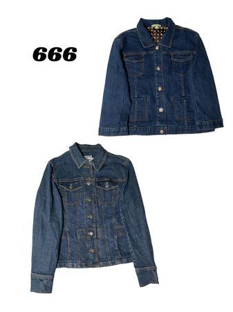 Fast Fashion Jeansjacke Damen (brand)stretch,old navy,etc.666