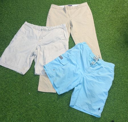7565 - Ralph Lauren, Tommy Hilfiger Shorts et Pantalons en Coton
