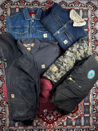 Men’s Vintage Carhartt Workwear Jacket 7 Piece