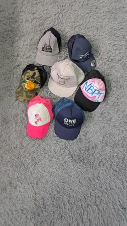 ***Vintage Trucker Caps – Casual Mesh Hat Mix
