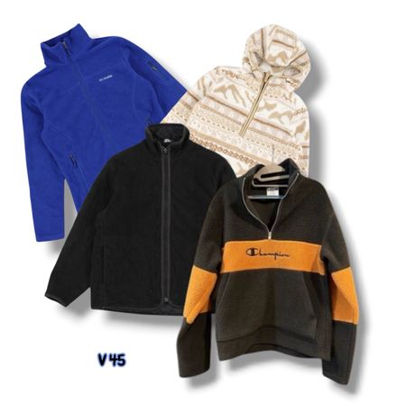 Vintage mix branded fleece jacket