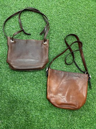 Vintage leather coach