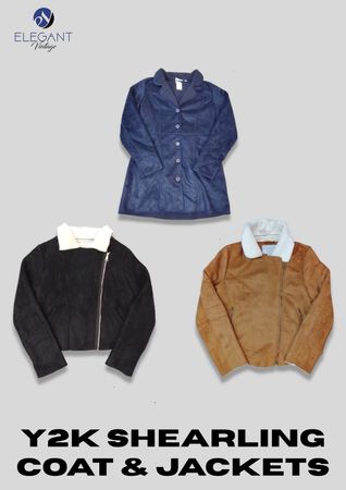 Y2K Shearling Coat & Jackets - EV2288