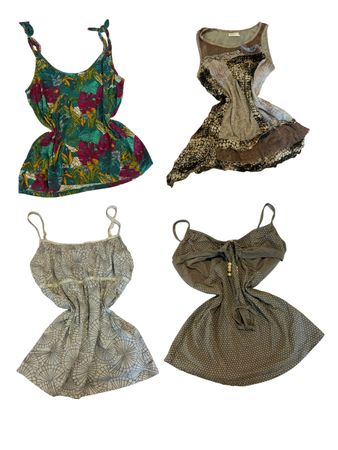 Y2K Tropical Cami Tops - ST-153