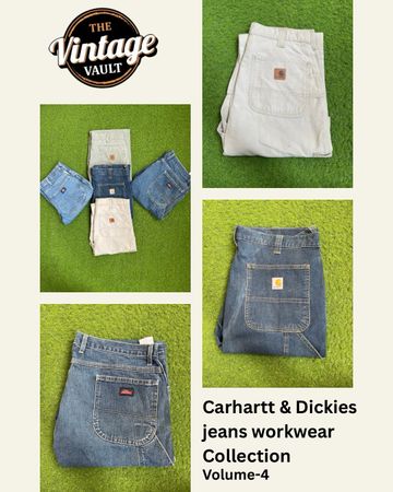 Branded Carhartt Dickies workwear Jeans volume-4 , 10 Piece