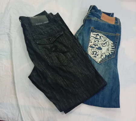 CR11537 Vintage Designer Men’s and Women’s Jeans