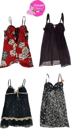 y2k midnight Babydoll