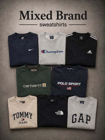Mixed brand sweatshirt