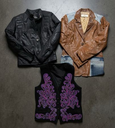 Y2k Leather Jacket (1365)