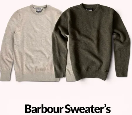 Premium Barbour Sweaters