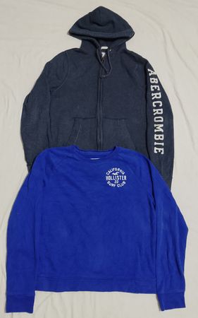 Hollister Abrecormbie Aeropostale hoddies and round neck