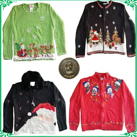 Vintage Retro Knitwear Sweater Collection
Aesthetic Patterned Chunky Knit Sweaters Lot A125
