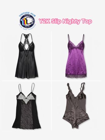 Y2K Nighty Tops