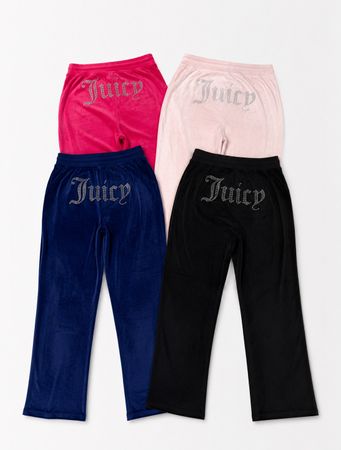 Juicy Couture Velour Track Pants Mix | Women’s Y2K Velour Bottoms