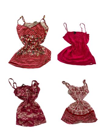 Y2K Whimsical Smocked Cami-ST-359