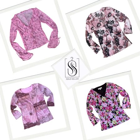 Y2K Pretty Girl Full Sleeve Pink Vibe Tops