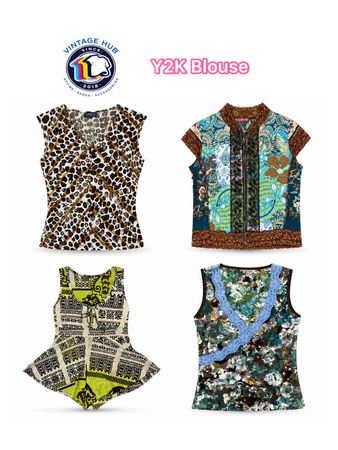 Y2K Bluse