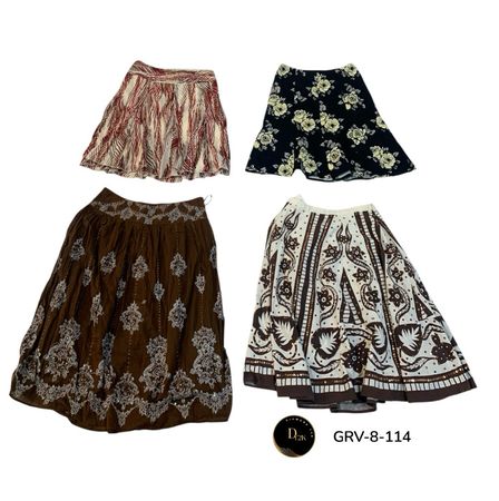 12. Women’s Premium cotton Maxi Skirt – Retro Vintage Collection. (GRV-8-114)