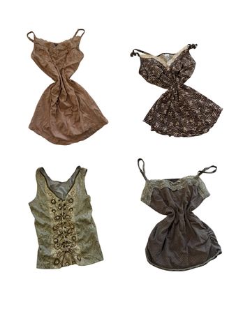 Y2K Indie Dark Camisoles-ST-275