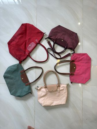 Vintage Longchamp Le Pliage Shoulder / Top Handle Bag | Authentic Luxury