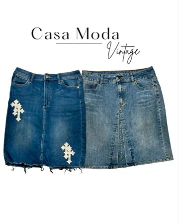 120826-1 Y2K denim skirts 15 pcs