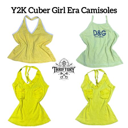 Y2K Cyber Girls Era Camisoles TY-091
