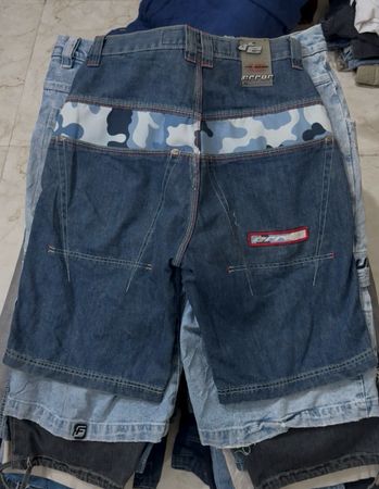 hiphop y2k jorts bundle 60 pieces