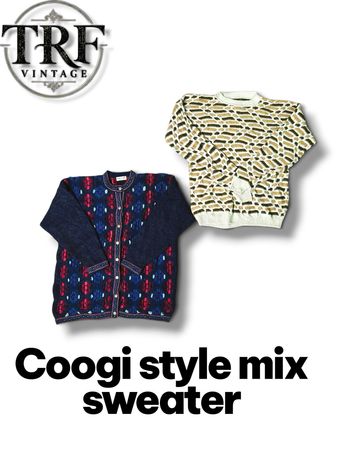 #212 coogi style sweater womens