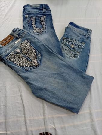 CR10932 Y2K Flare Jeans