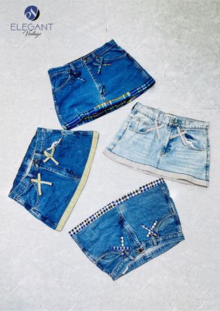 Jupes en denim recyclé - EVR0375