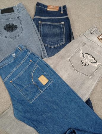 #104 Mens Denim Hip-Hop Jorts