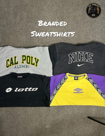 Premium branded sweatshirts
