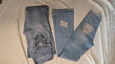 Y2K ladies flare jeans N112