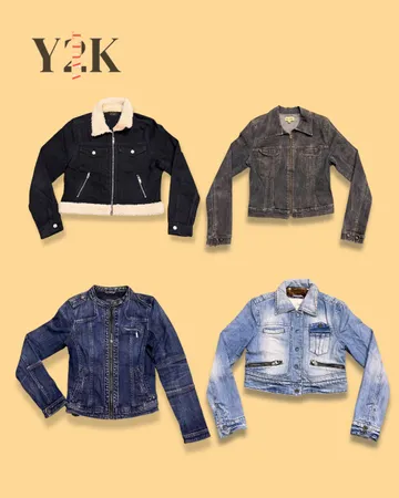 Y2K Women's Denim Jacket Bundle (Yv-777)
