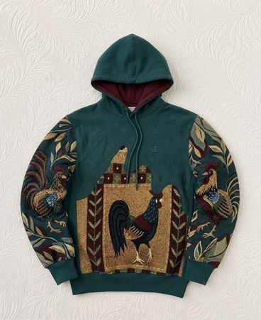 Upcycle Tapestry Hoodie (Dv-9-234)