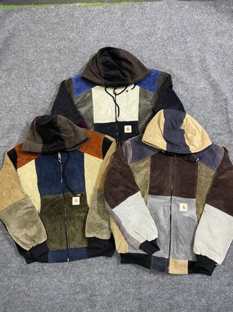 Hoodie en velours côtelé Carhartt recyclé