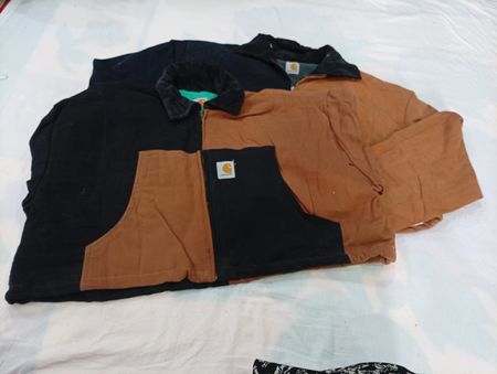 CR11253 Upcycled Carhartt Cropped Jackets