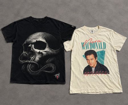 Vintage bedruckte T-Shirts(1486)