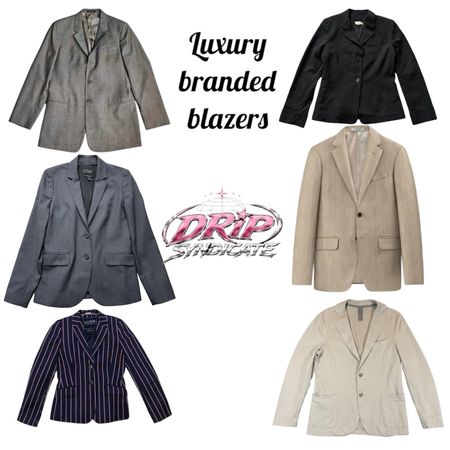 Luxury Branded Blazers