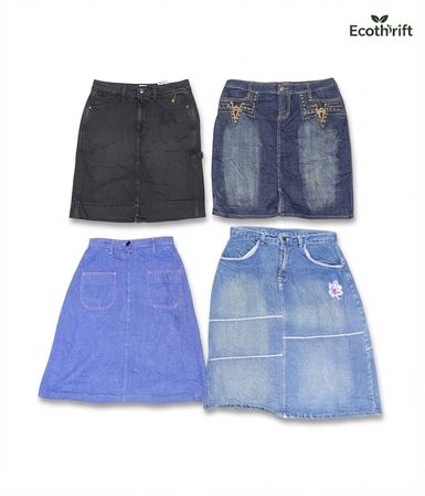 Ensemble de jupes en denim Y2K