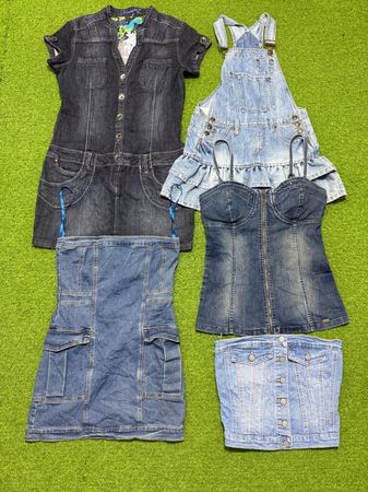 Yv2115 Denim Dress Mix 15P