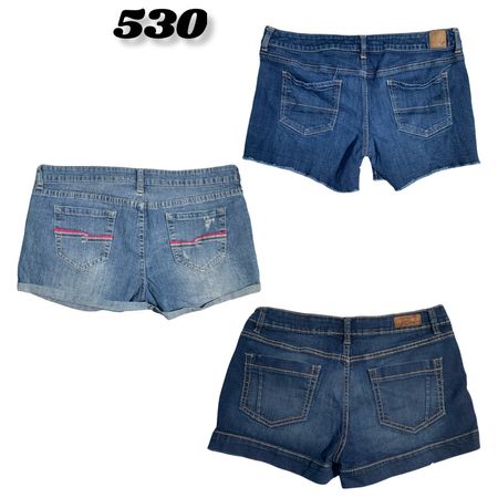 Mix Branded Denim Shorts (brands) American eagle & Hollister #530.
