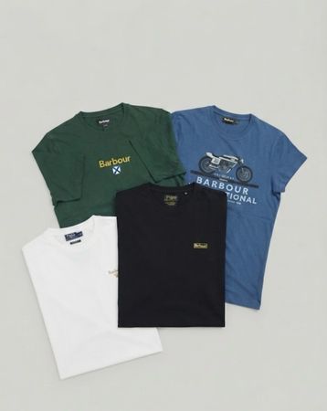T-SHIRT MIXTE MARQUE PREMIUM BARBOUR